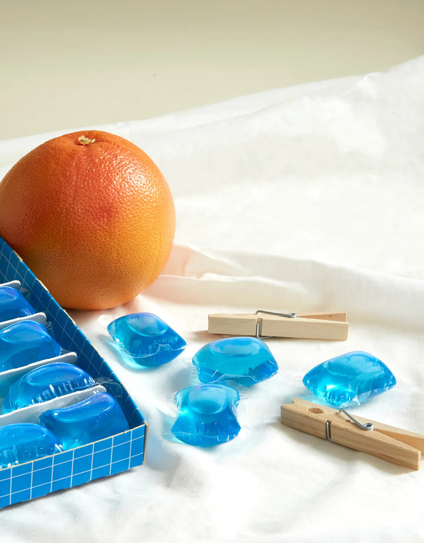 capsules de lessive air frais