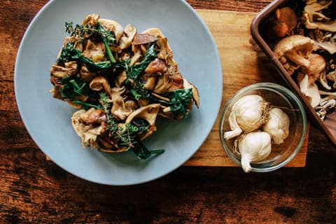 champignons farcis 
