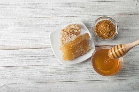 miel et sucre exfoliant