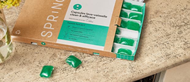 Capsules lave-vaisselle