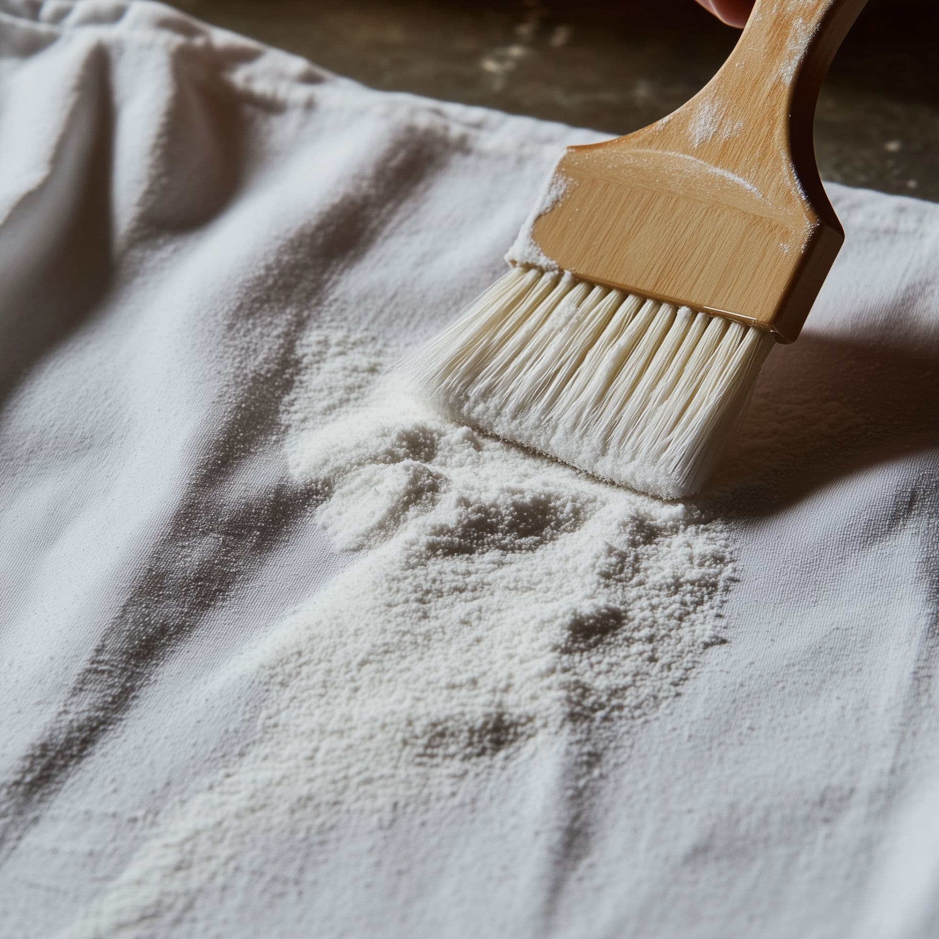 enlever une tache d'huile