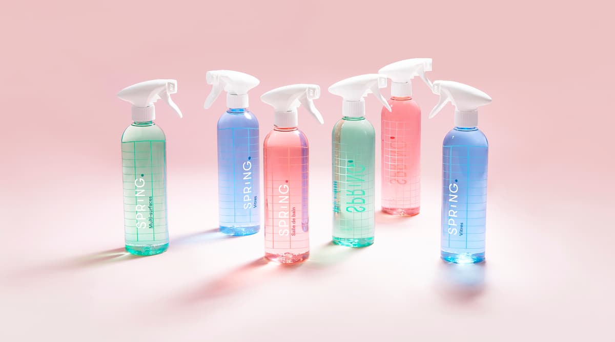 SPRiNG sprays nettoyants rechargeables