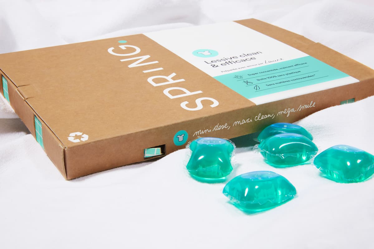 SPRiNG capsules de lessive clean et efficaces
